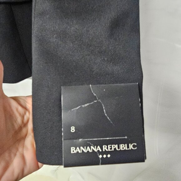 NWT Banana Republic Black Blazer Collegiate Academia Office Preppy 8 - Picture 14 of 15